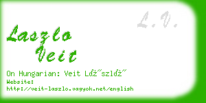 laszlo veit business card